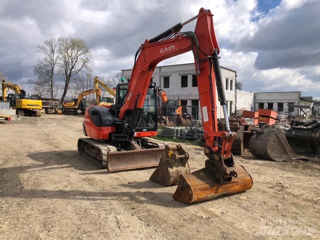 Kubota KX 080-4 Bagri goseničarji