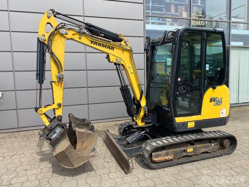 Yanmar SV 26 Mini bagri <7t