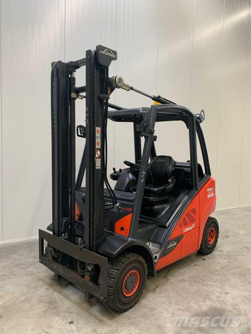 Linde H25T Plinski viličarji