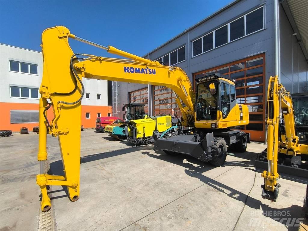 Komatsu PW 180-7 Bagri na kolesih