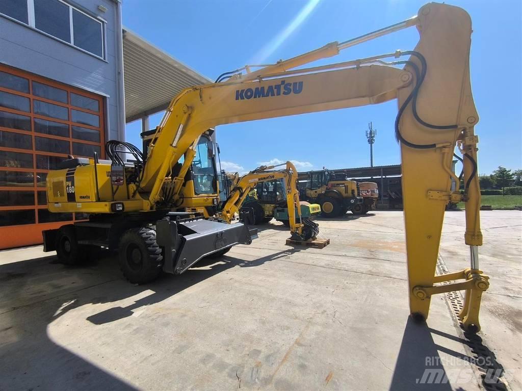 Komatsu PW 180-7 Bagri na kolesih