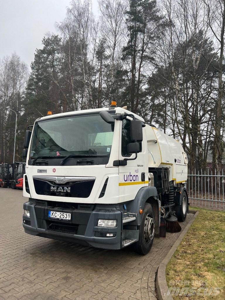 MAN TGM 15.250 Cestni pometači
