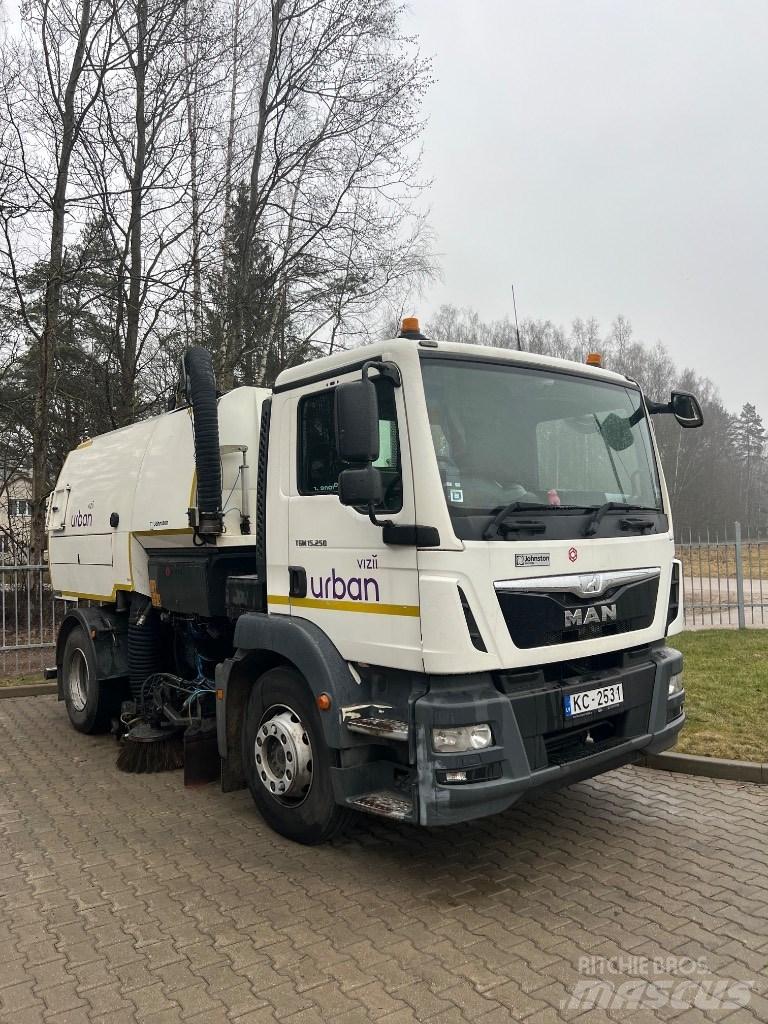 MAN TGM 15.250 Cestni pometači
