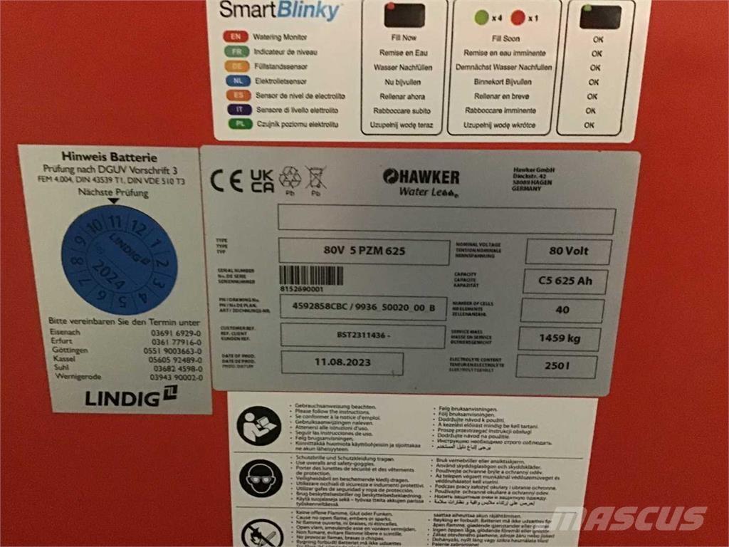 Linde E35L Električni viličarji