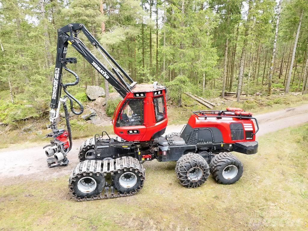 Komatsu 901 XC Harvesterji