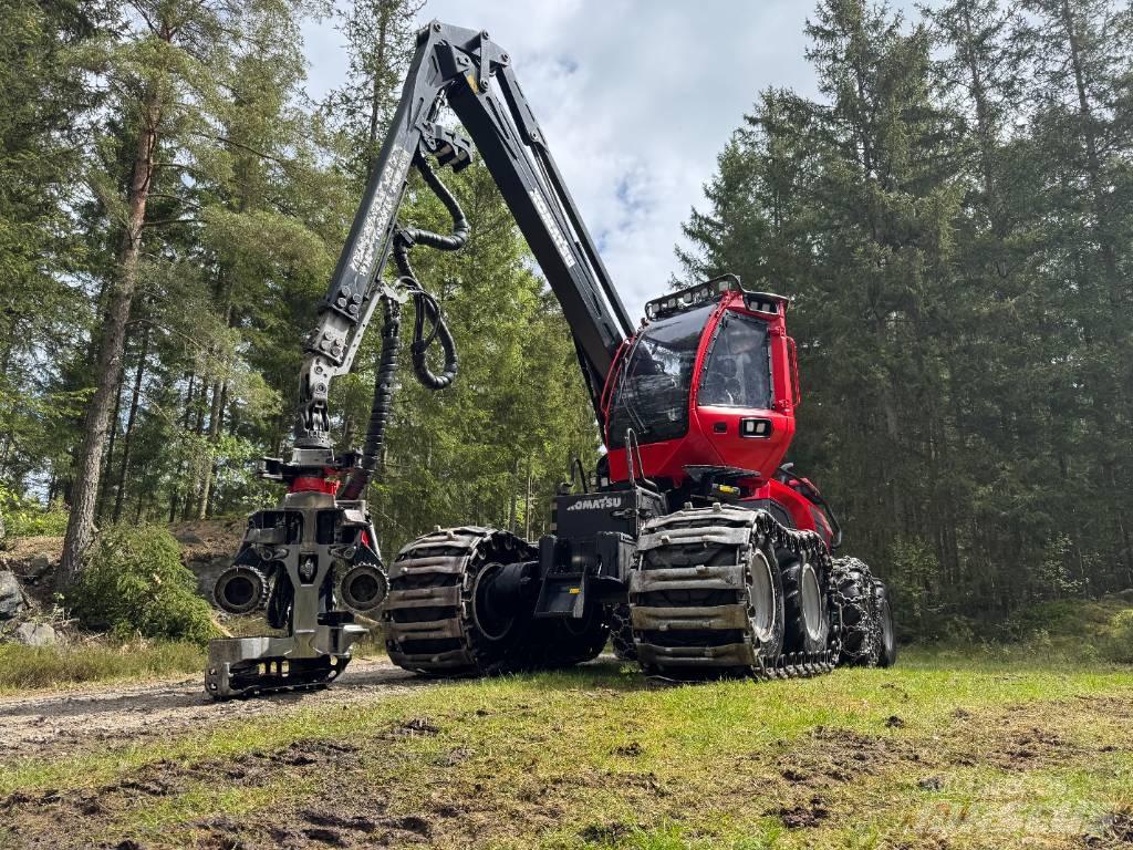 Komatsu 901 XC Harvesterji