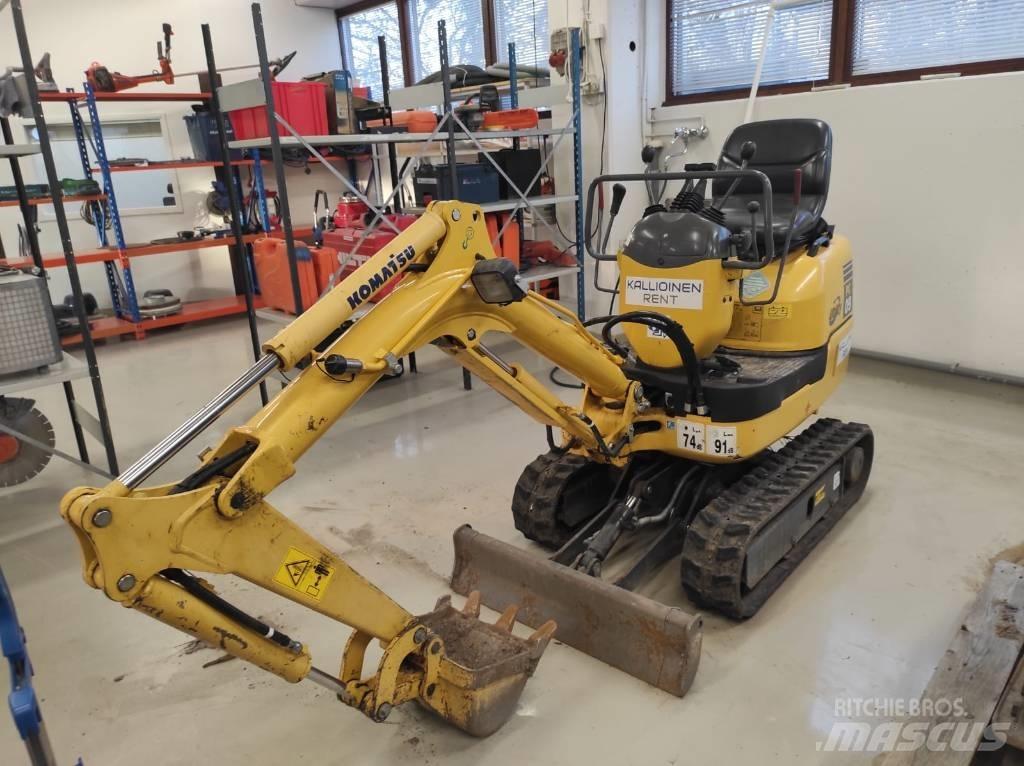 Komatsu PC 09-1 Mini bagri <7t