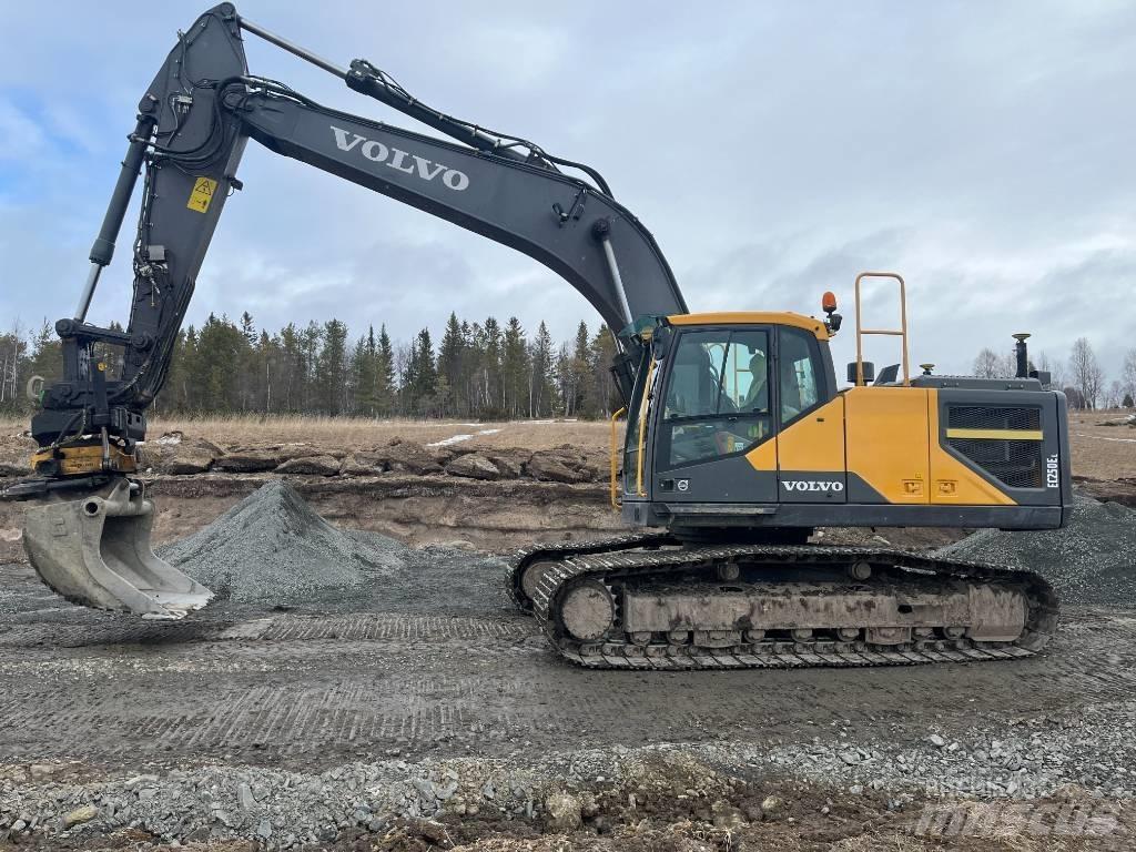 Volvo EC 250 EL Bagri goseničarji
