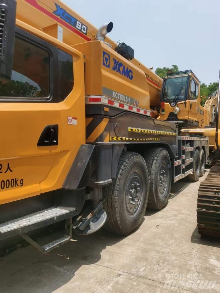 XCMG xct80l5 Rabljeni žerjavi za vsak teren