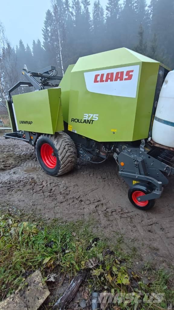 CLAAS 375 Uniwrap Balirke (okrogle bale)