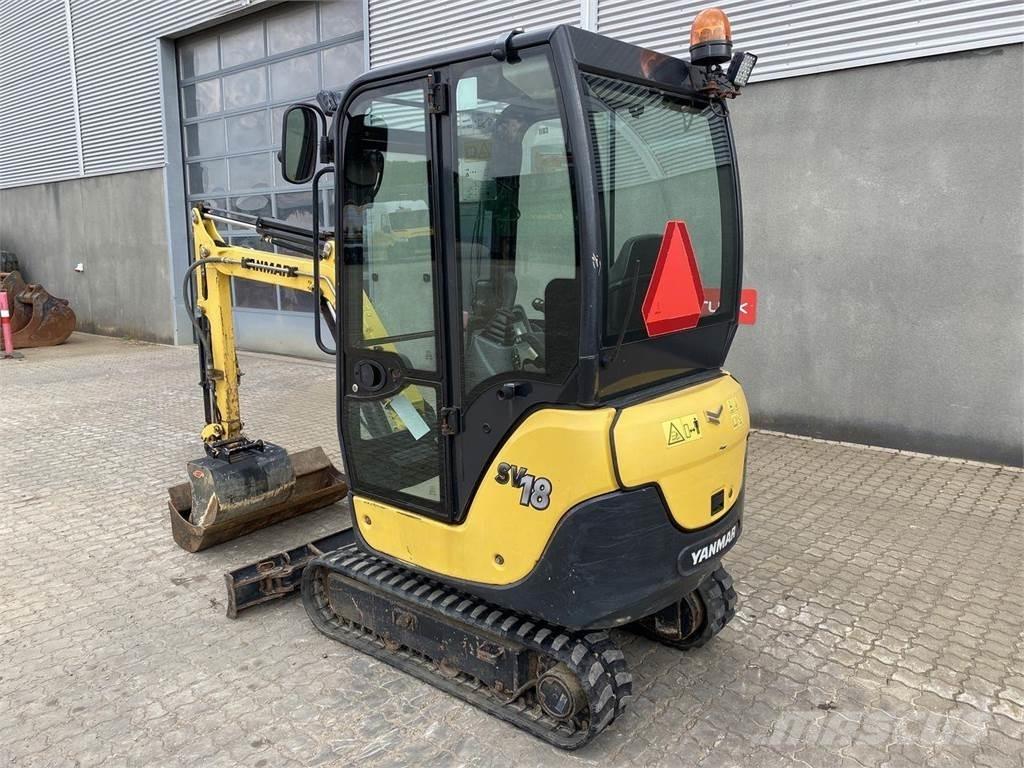 Yanmar SV18 Bagri na kolesih