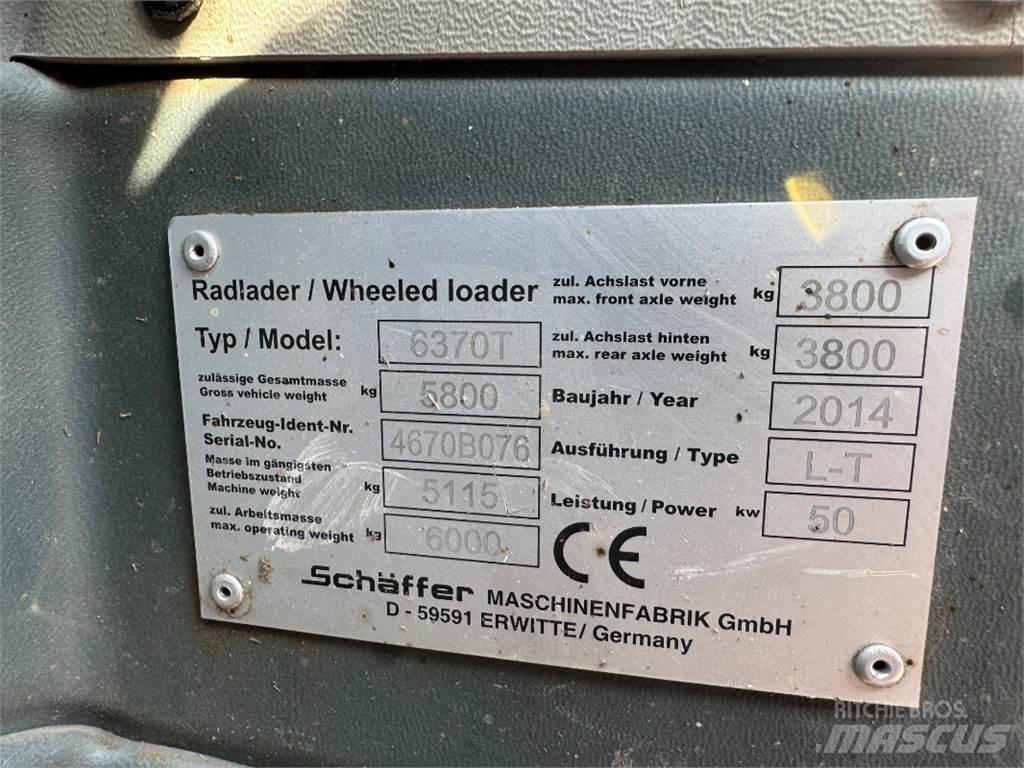 Schäffer 6370 T Skid steer mini nakladalci