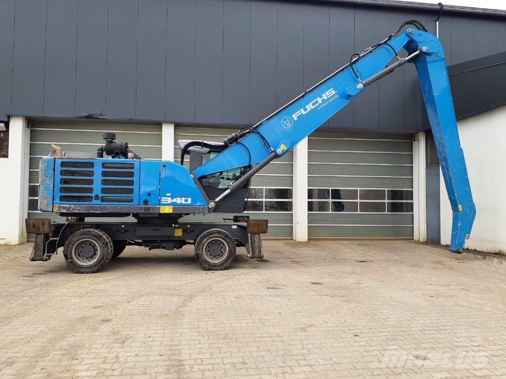 Fuchs MHL340 T4F Bagri za prekladanje primarnih/sekundarnih surovin