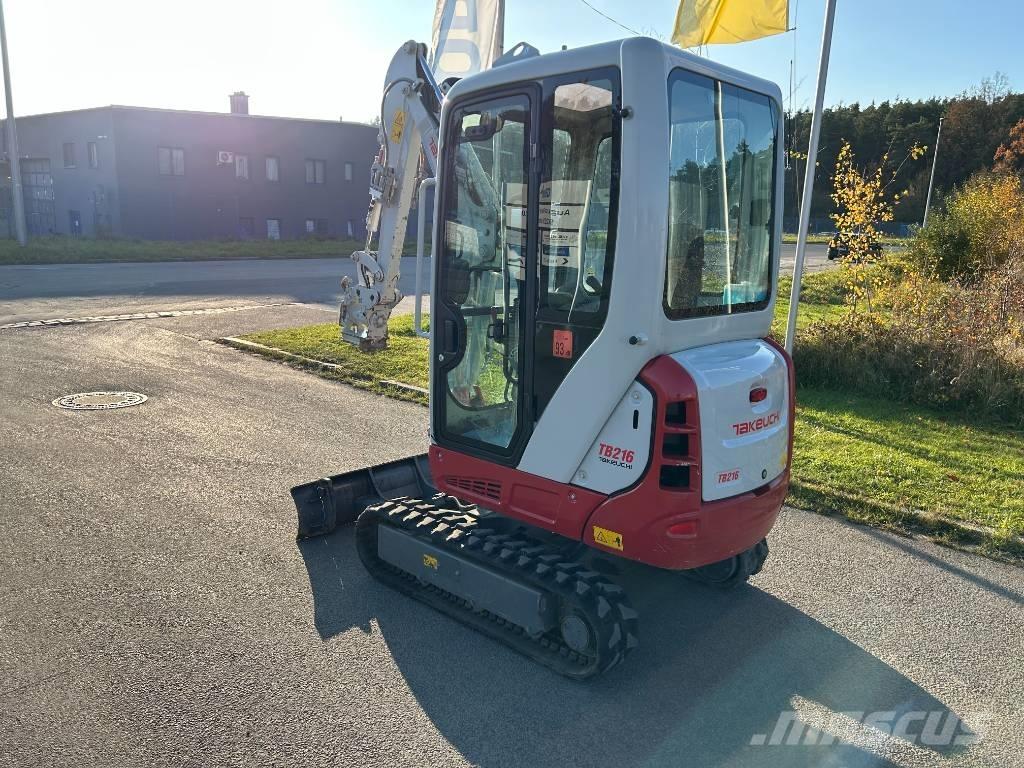 Takeuchi TB 216A V4 Mini bagri <7t
