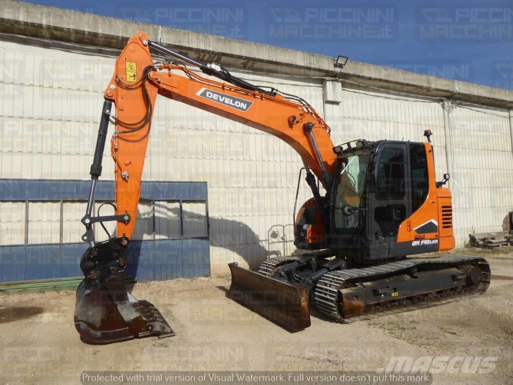 Doosan DX140LCR-7 Bagri goseničarji