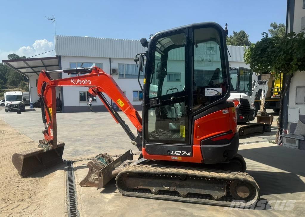 Kubota U 27-4 Mini bagri <7t