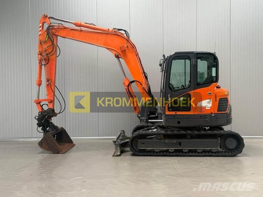 Doosan DX 85R-3 Midi bagri 7t – 12t