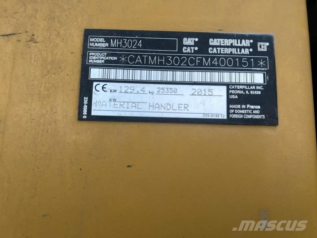 CAT MH 3024 Bagri za prekladanje primarnih/sekundarnih surovin