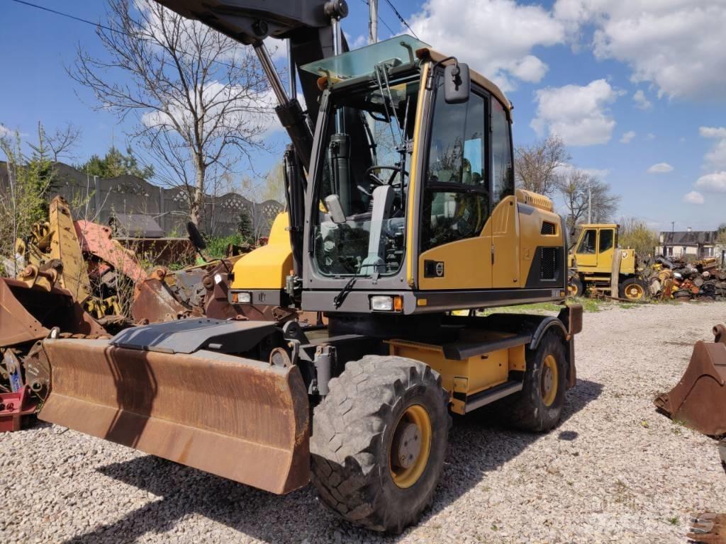 Volvo EW 160 D Bagri na kolesih