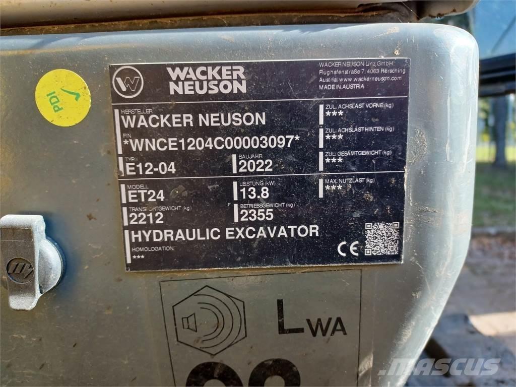 Wacker Neuson ET24 Bagri goseničarji