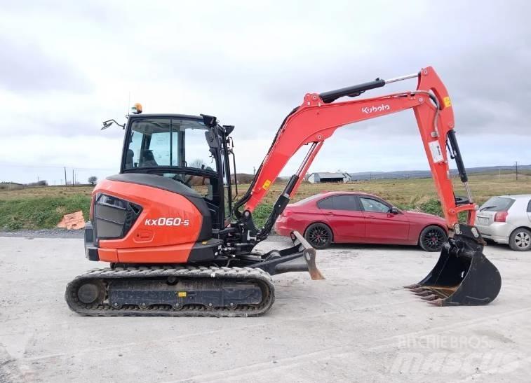 Kubota KX 060-5 Mini bagri <7t
