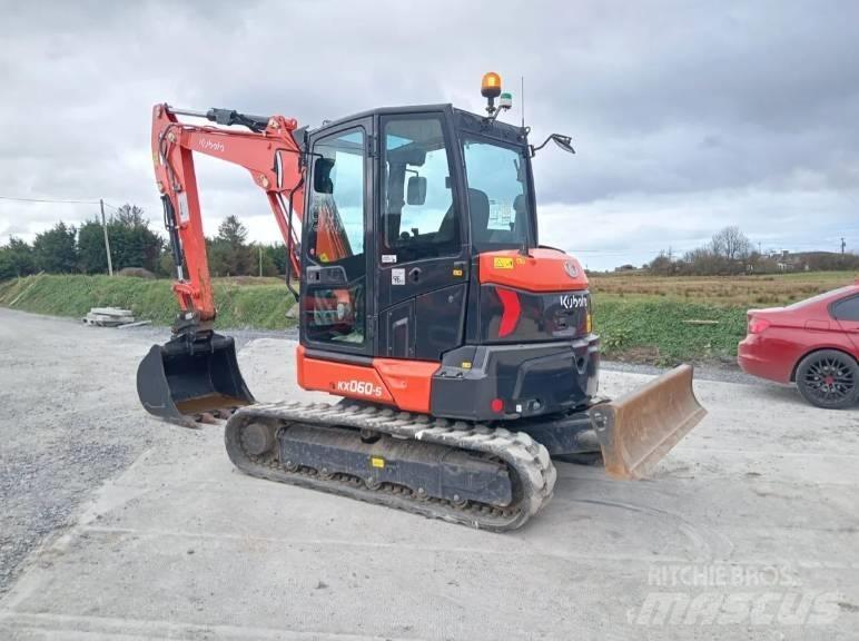 Kubota KX 060-5 Mini bagri <7t