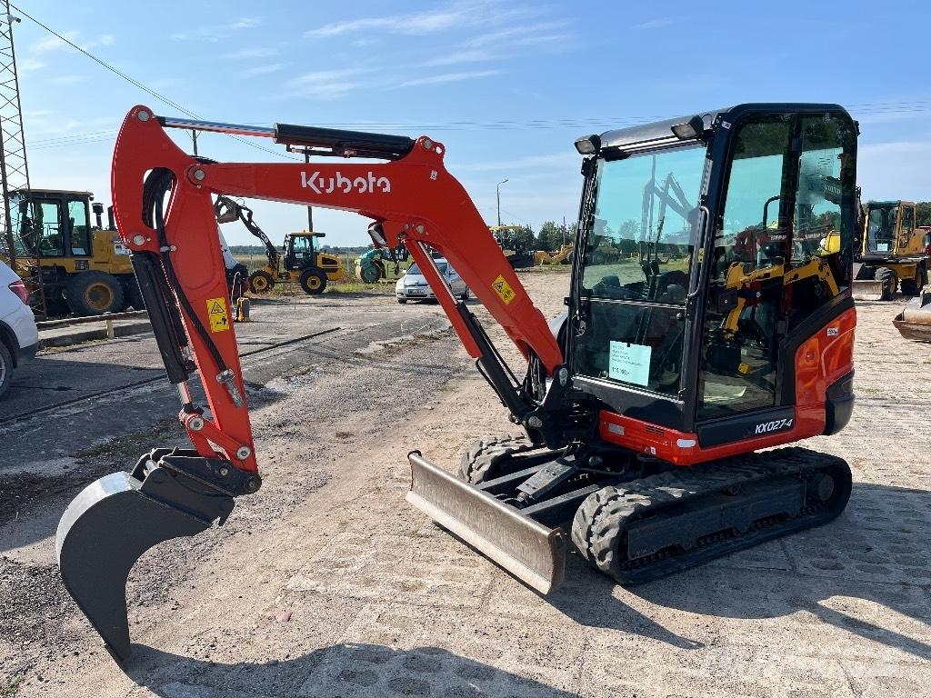 Kubota KX 027-4 Mini bagri <7t