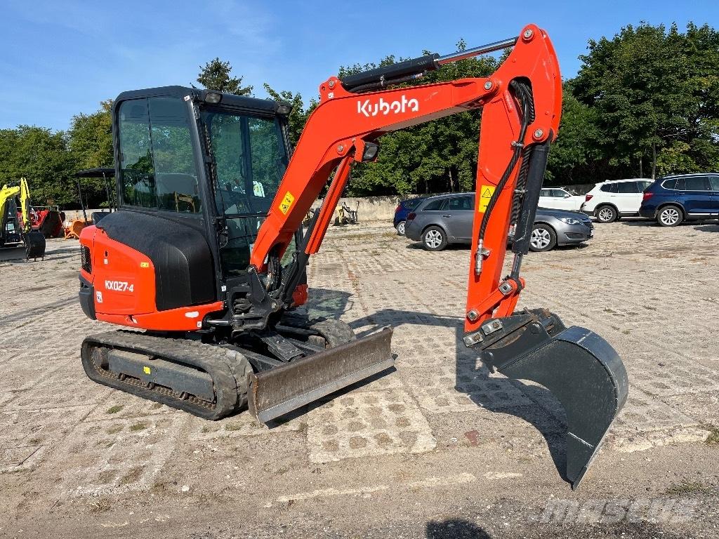 Kubota KX 027-4 Mini bagri <7t