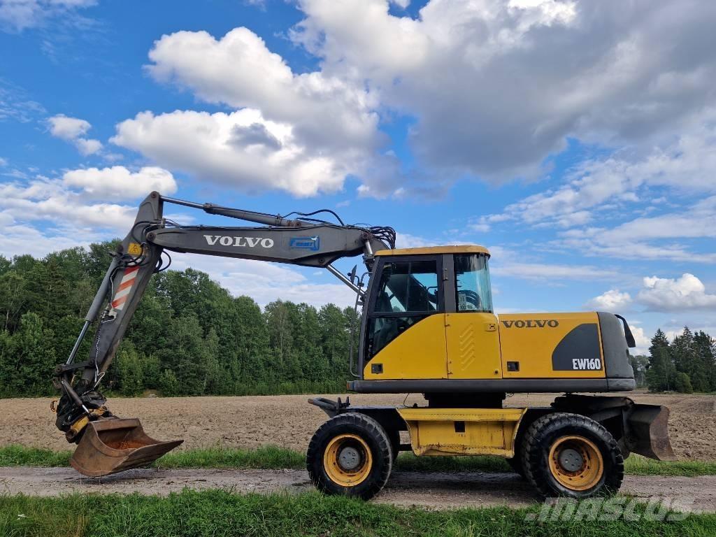 Volvo EW 160 Bagri na kolesih