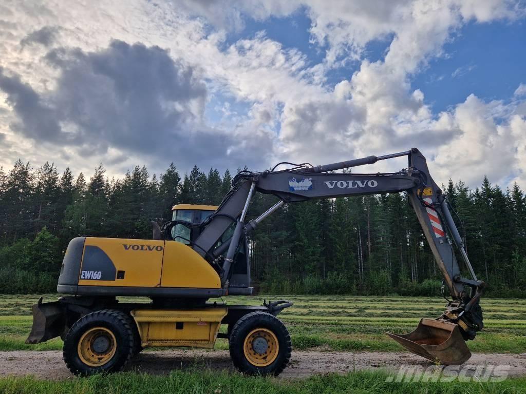 Volvo EW 160 Bagri na kolesih