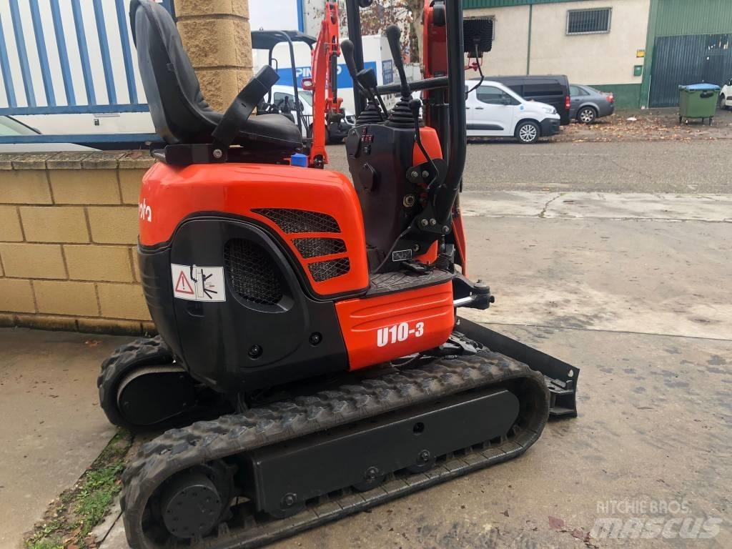 Kubota U 10-3 Mini bagri <7t