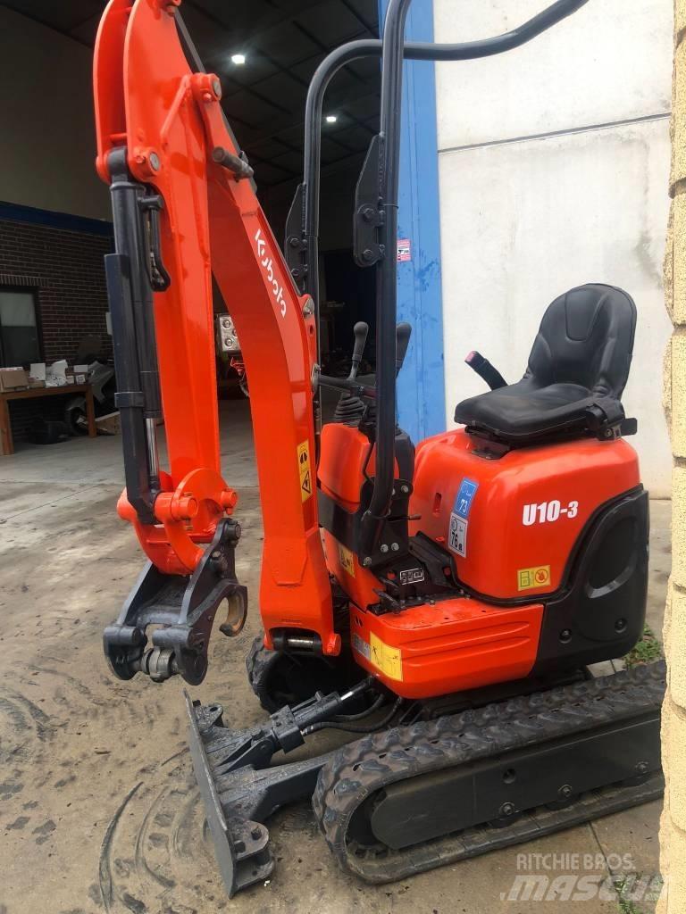 Kubota U 10-3 Mini bagri <7t