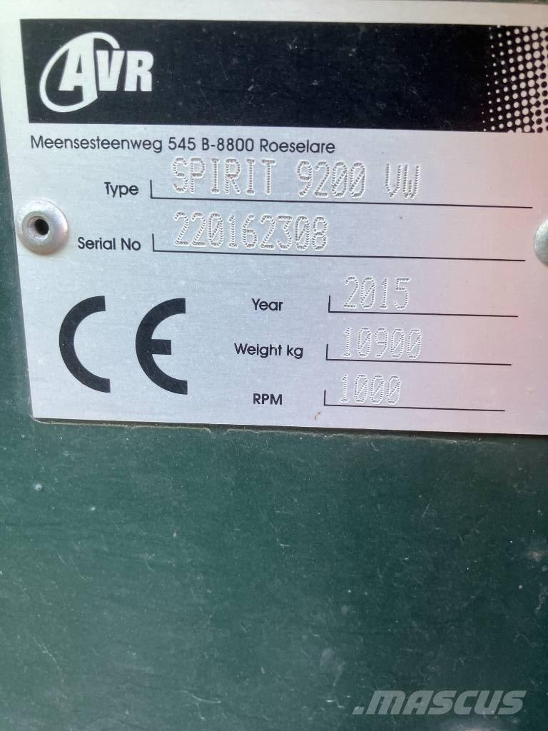 AVR 9200 Stroji za žetje krompirja
