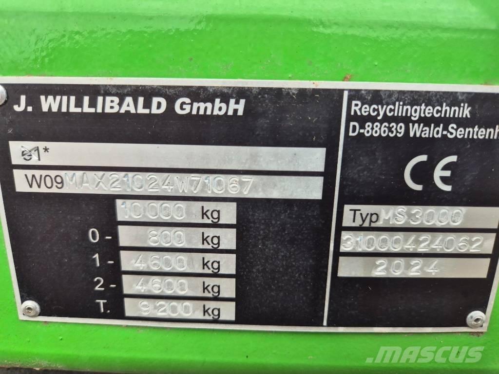 Willibald Minishark Stroji za razrez odpada
