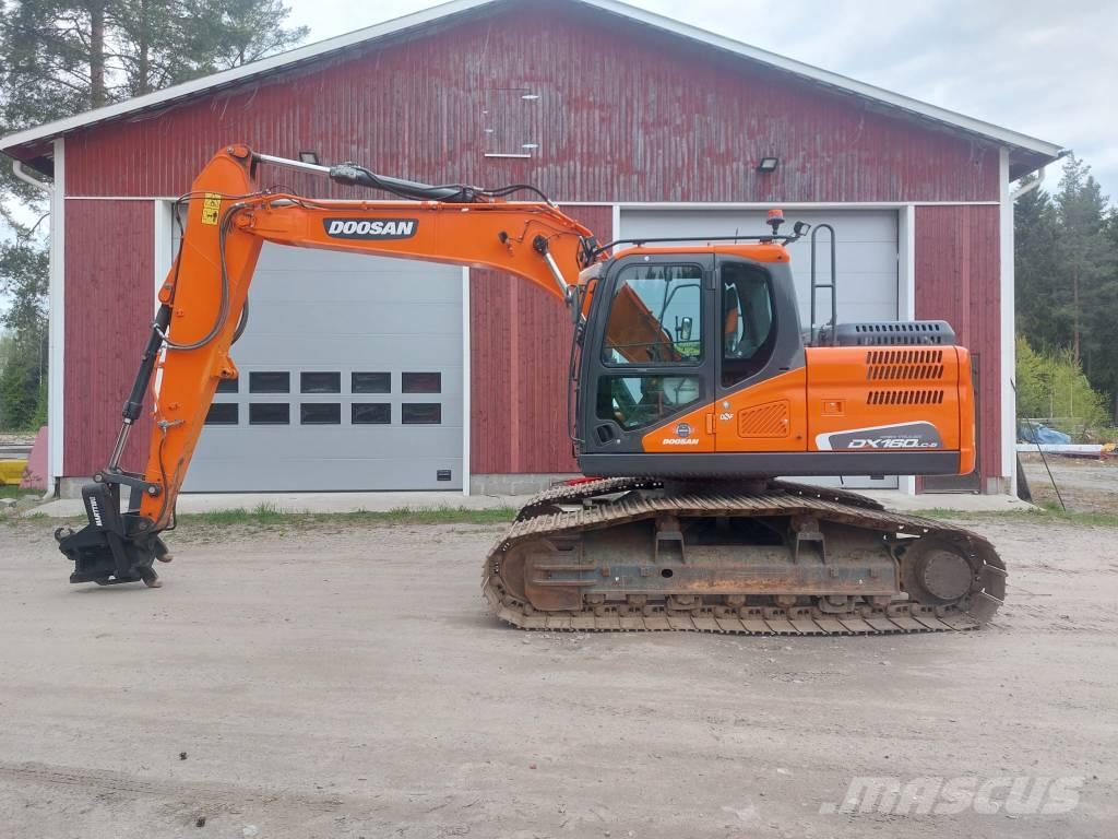 Doosan DX160LCH-5 Bagri goseničarji