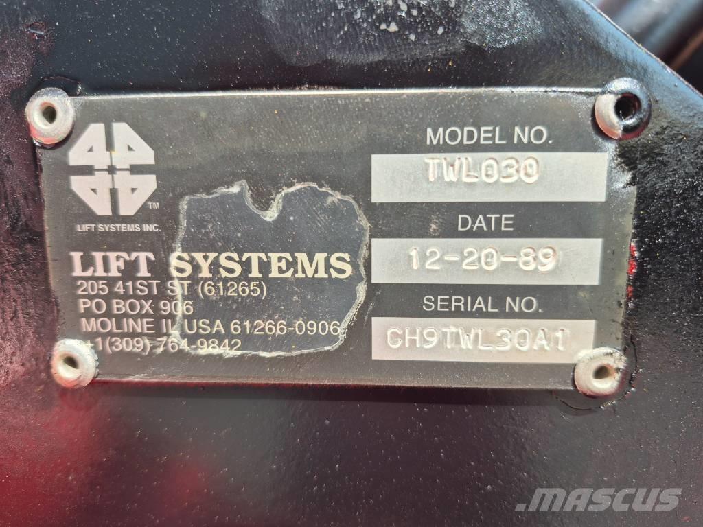  Lift Systems TWL030 Rabljeni žerjavi za vsak teren