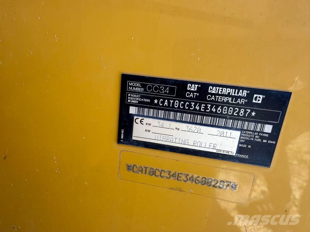 CAT CC 34 Kombinirani valjarji