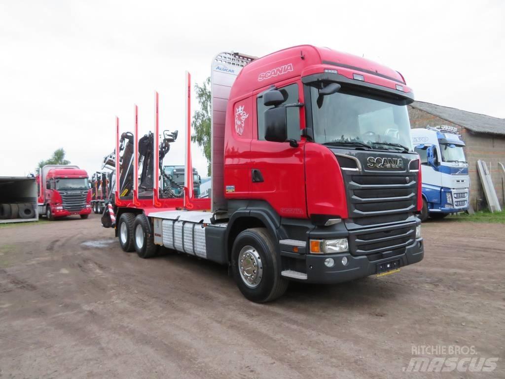 Scania R 450 Tovornjaki za hlode