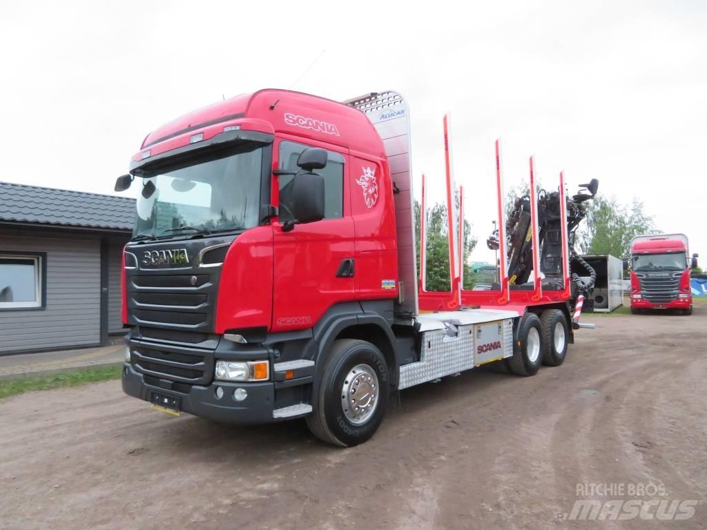 Scania R 450 Tovornjaki za hlode