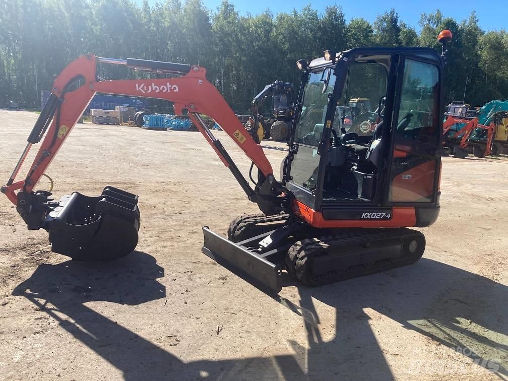 Kubota KX027-4 Mini bagri <7t