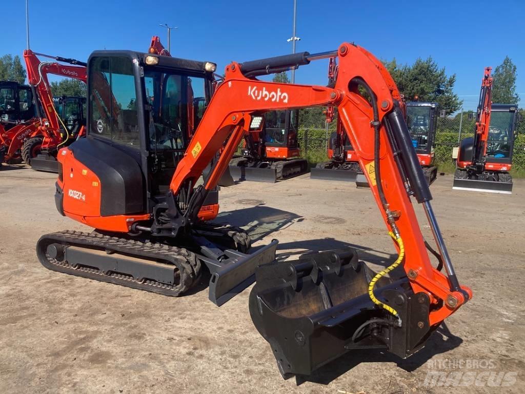 Kubota KX027-4 Mini bagri <7t