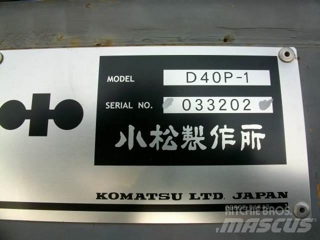 Komatsu D 40 P Buldožerji goseničarji
