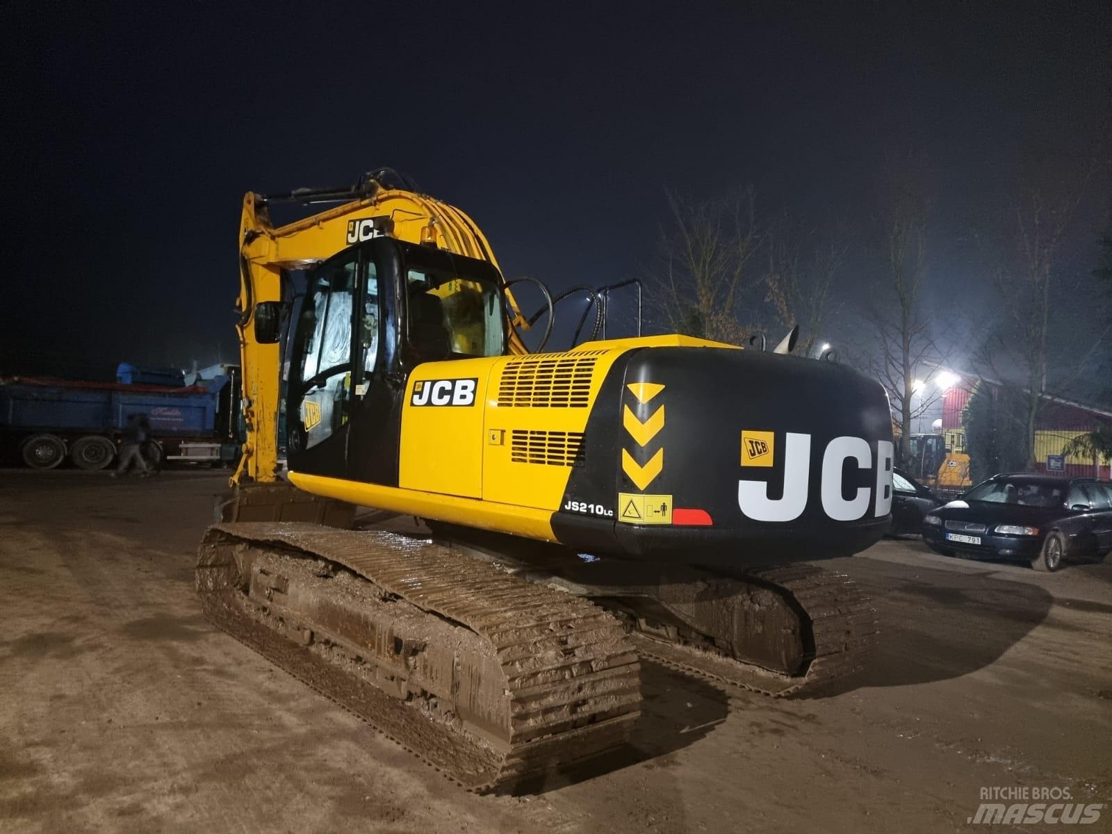 JCB JS 210 LC Bagri goseničarji
