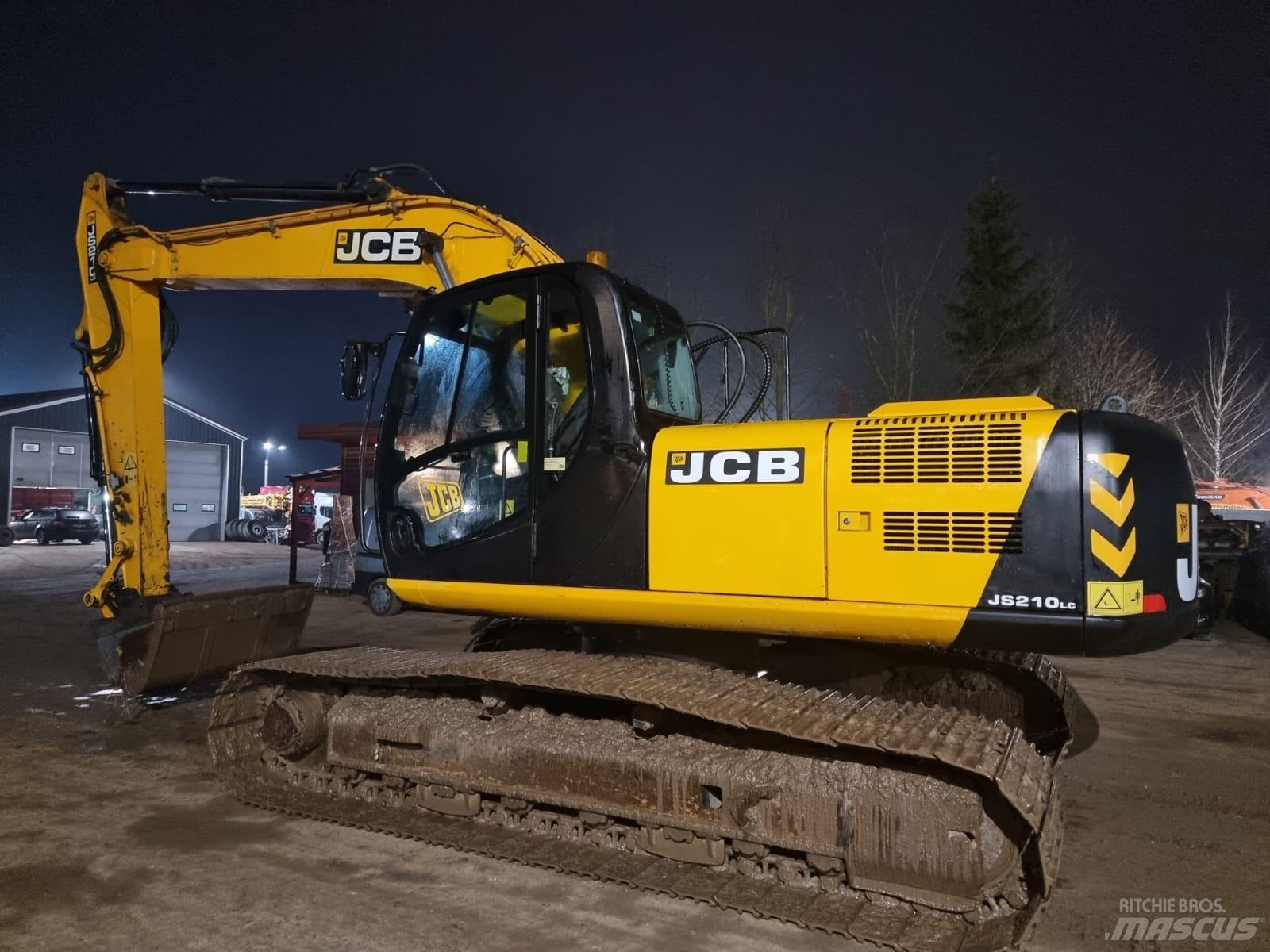 JCB JS 210 LC Bagri goseničarji