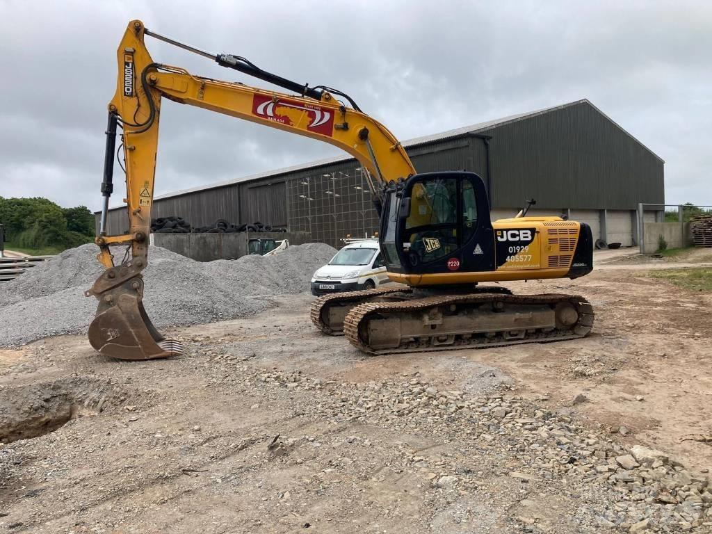 JCB JS 220 LC Bagri goseničarji