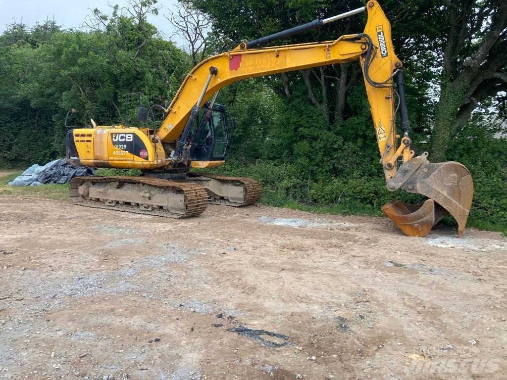 JCB JS 220 LC Bagri goseničarji