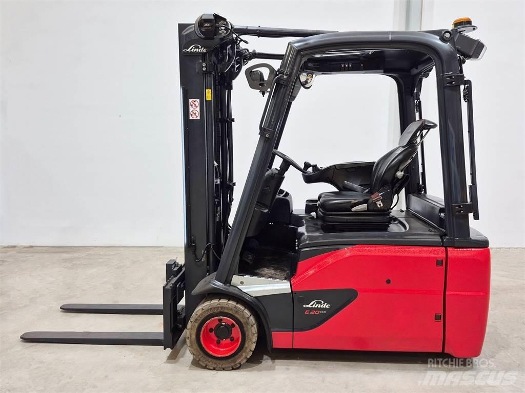 Linde E20L 02 386 Električni viličarji