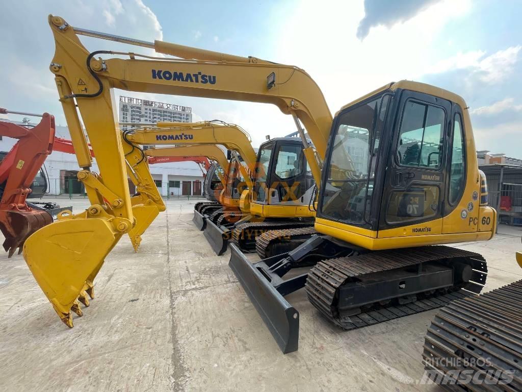 Komatsu PC 60 Mini bagri <7t