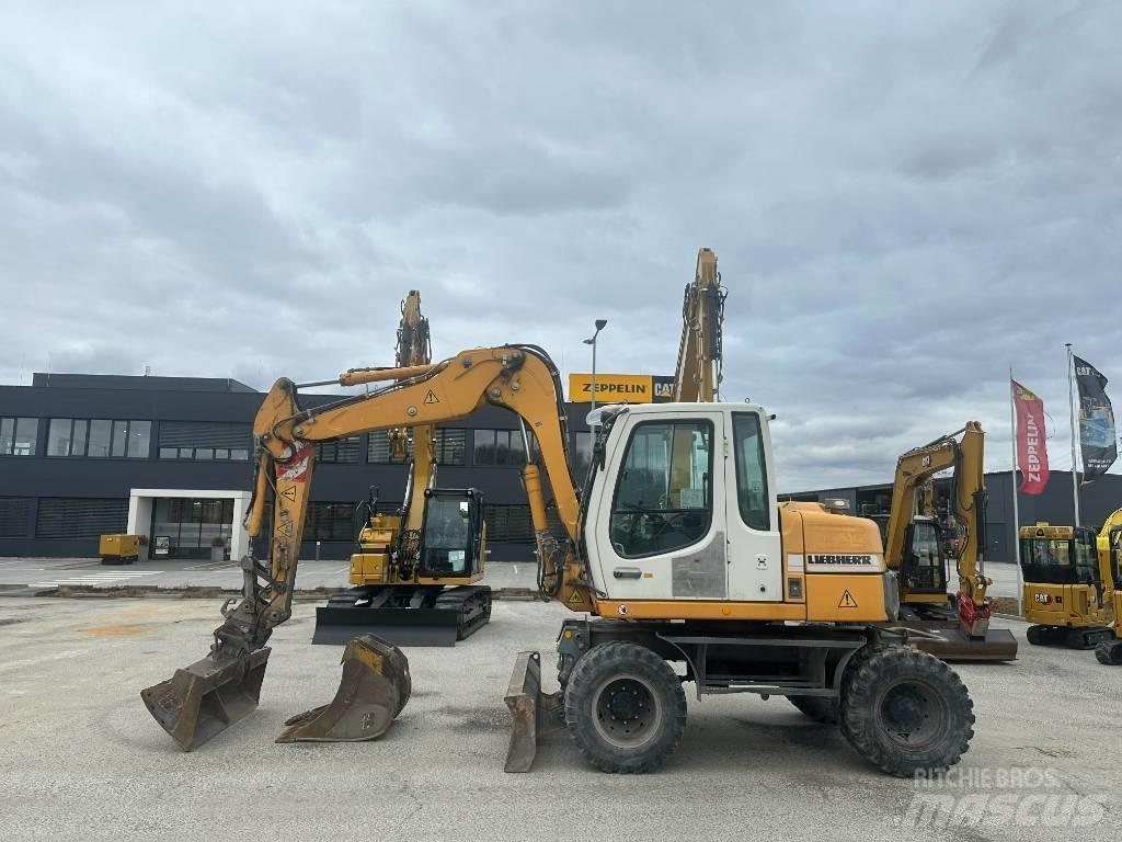 Liebherr A 309 Bagri na kolesih