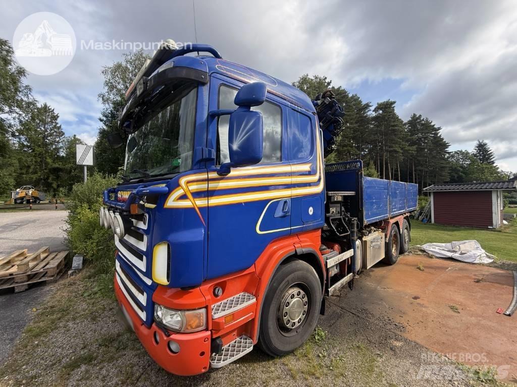 Scania R 420 LB Tovornjaki z žerjavom